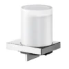 Keuco Edition 90 - Zeepdispenser Met Houder, Mat Glas/chroom 19152019000