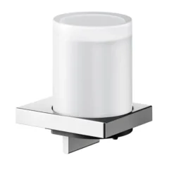Keuco Edition 90 - Zeepdispenser Met Houder, Mat Glas/chroom 19152019000