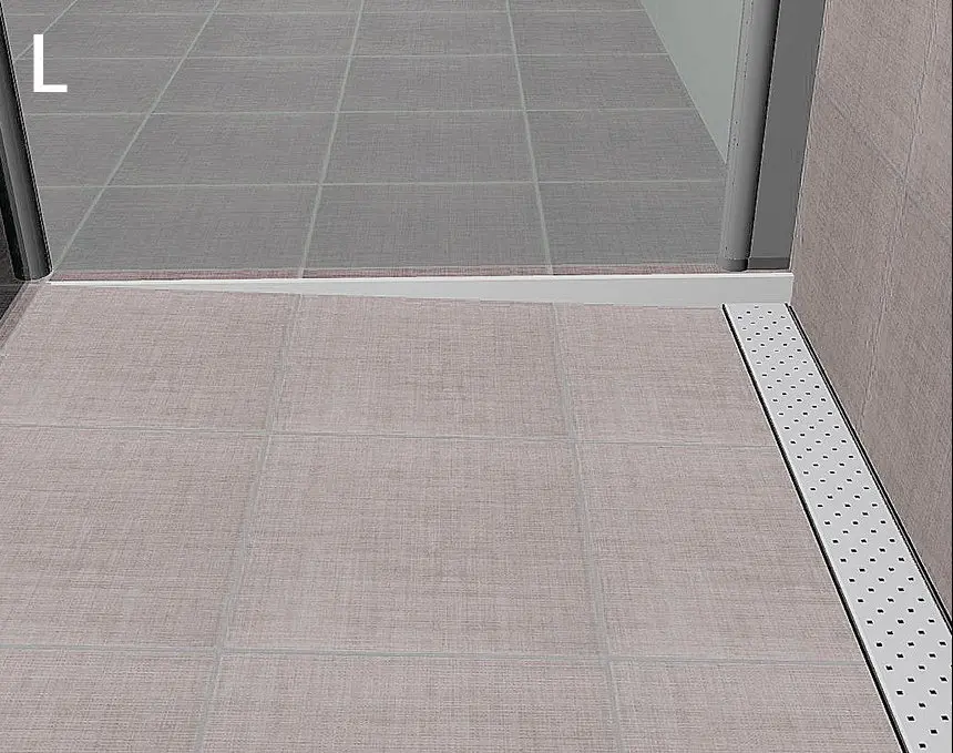 Sapho Douchegoten - Rail Voor Afzetting 1000 Mm, Links, Roestvrij Staal SPD12-L 5 Sapho Douchegoten - Rail Voor Afzetting 1000 Mm, Links, Roestvrij Staal SPD12-L - Afbeelding 5