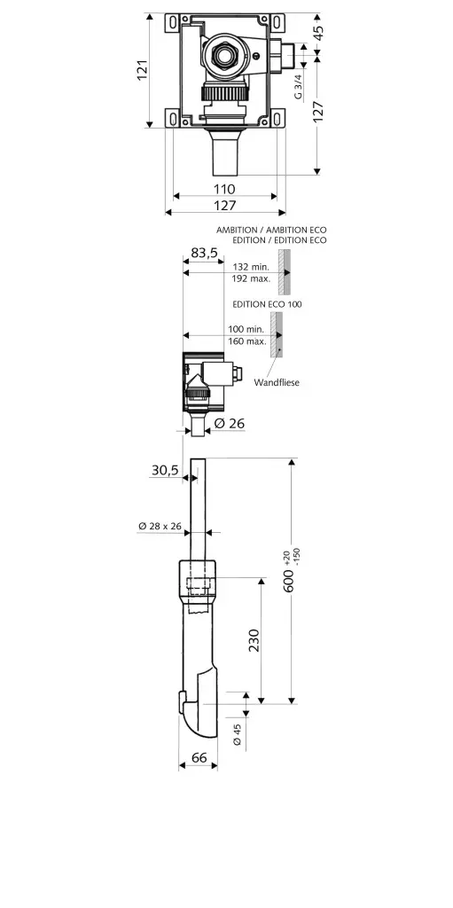 Schell Compact II - Basis Set Inbouwspoeler 011940099 2 Schell Compact II - Basis Set Inbouwspoeler 011940099 - Afbeelding 2
