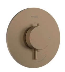 Hansgrohe Ecostat Comfort S - Inbouwdouchekraan, Met Thermostaat, Geborsteld Brons 33714140