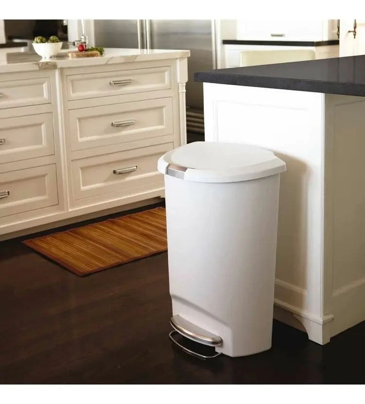 Simplehuman Afvalemmers - Afvalbak 50 L, Wit CW1356 5 Simplehuman Afvalemmers - Afvalbak 50 L, Wit CW1356 - Afbeelding 5