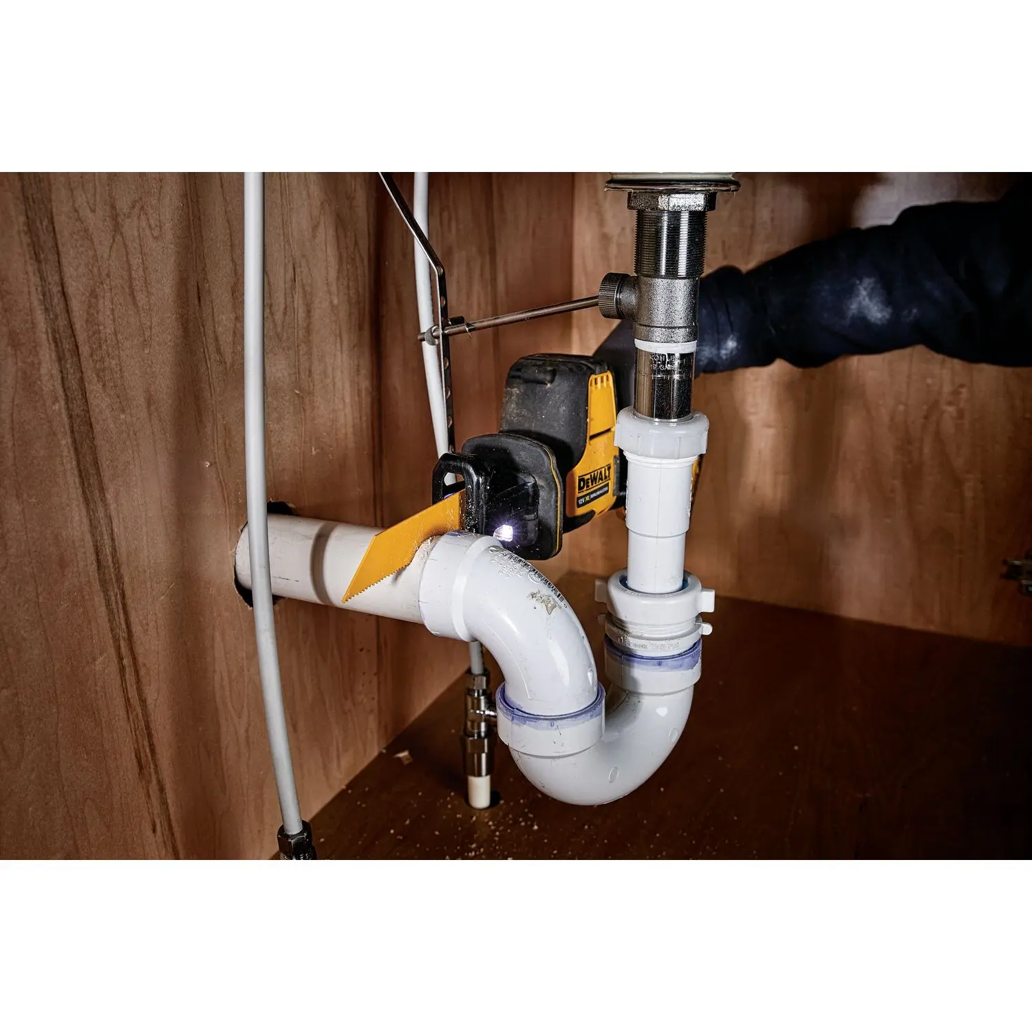 DeWALT Gereedschap - 12V ACCU Reciprozaag, 2x Accu 2,0 Ah XR, Oplader DCS312D2 5 DeWALT Gereedschap - 12V ACCU Reciprozaag, 2x Accu 2,0 Ah XR, Oplader DCS312D2 - Afbeelding 5