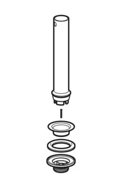 Geberit - Afvoerventiel Met Overlooppijp, Voor Wastafel 152.121.00.1 -Sanitino Winkel be1162d26545ca3190831b50