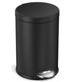 Simplehuman Afvalemmers - Afvalbak 4,5 L, Mat Zwart CW2091