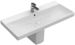 Villeroy & Boch Avento - Meubelwastafel 80x47 Cm, Met Overloop, Kraangat, Alpine Wit 41568001 -Sanitino Winkel c178c4ed94b2f964764a109a
