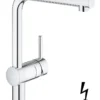 Grohe Minta - Keukenkraan Met Uittrekbare Handdouche, Chroom 31397000