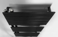 Aqualine Verwarming - Radiator Mili, 45x93 Cm, 381 W, Mat Zwart DC606T -Sanitino Winkel c2deddb5e2198db3b86f51c4