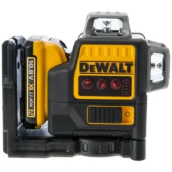 DeWALT Toebehoren - 10,8V ACCU-kruislijnlaser, Bereik 50 M, Met Accessoires, 1x Accu 2,0 Ah XR, Lader DCE089D1R -Sanitino Winkel c3f578e1f34c04218e2d011d