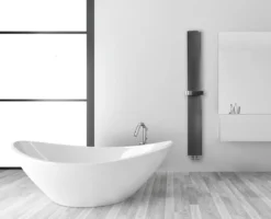 Sapho Ridea Othello - Mono Slim Radiator 30x189 Cm, 430 W, Zwart Mat 2301189030SN -Sanitino Winkel c469629d7beae3c1120d0f92