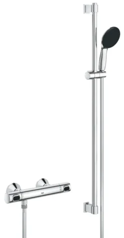 Grohe Precision Flow - Doucheset Met Thermostaat, Chroom 34805001 -Sanitino Winkel c4729407f9ad4f24fb6d9e32