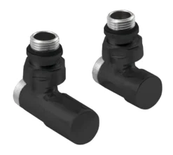 Sapho Compact - Aansluitset Handmatige Hoekstopkranen, Rechts, Chroom CP5115BS