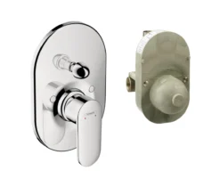 Hansgrohe Vernis Blend - Inbouw Badkraan, Met Inbouwdeel, Chroom 71473000 5 Hansgrohe Vernis Blend - Inbouw Badkraan, Met Inbouwdeel, Chroom 71473000 -Sanitino Winkel c51677f34691bb8f5f563c55