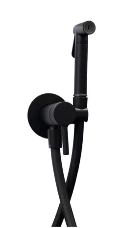 Paffoni Ringo West - Inbouw Bidetkraan Met Bidetdouche, Mat Zwart ZDUP110NO