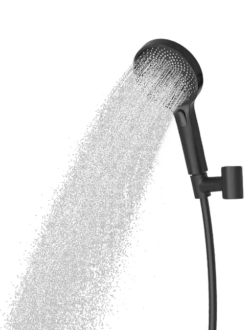 Kielle Oudee - Doucheset Met Kraan, Stang, Slang En Douchekop, Mat Zwart 10202SN14 6 Kielle Oudee - Doucheset Met Kraan, Stang, Slang En Douchekop, Mat Zwart 10202SN14 - Afbeelding 6