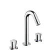 Hansgrohe Logis - Wastafelkraan Met Waste, 3-gats, Chroom 71133000