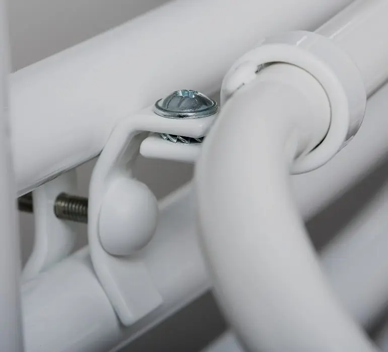 Aqualine Accessoires - Droogrek Voor Radiator, Universeel, Glanzend Wit 25-03-SV450 6 Aqualine Accessoires - Droogrek Voor Radiator, Universeel, Glanzend Wit 25-03-SV450 - Afbeelding 6