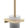 Hansgrohe AddStoris - WC Borstel Wandmontage, Mat Glas/geborsteld Brons 41752140