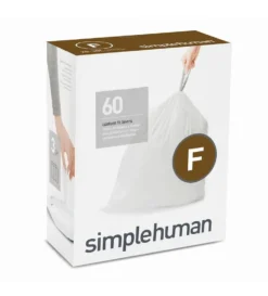 Simplehuman Accessoires - Afvalzakken 25 L, Type F, 60 St CW0256 -Sanitino Winkel c9584d49b2b917d5658f2896