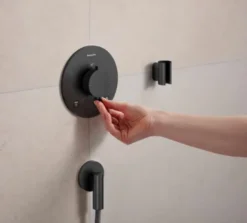 Hansgrohe Ecostat Comfort S - Thermostatische Inbouwkraan, Voor 2 Functies, Geborsteld Zwart Chroom 33715340 5 Hansgrohe Ecostat Comfort S - Thermostatische Inbouwkraan, Voor 2 Functies, Geborsteld Zwart Chroom 33715340 -Sanitino Winkel c9deb557cb25e1fcad16669e