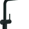 Franke Active - Keukenkraan FN 5350.901, Met Twist Afvoerbediening, Mat Zwart 115.0669.768