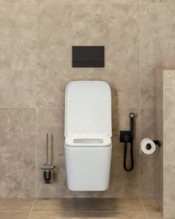 Kielle Vega - Closetrolhouder, Mat Zwart 40418004 -Sanitino Winkel cb3f5006d627e7db74d26707