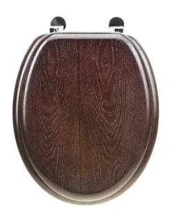 Aqualine WC-zittingen - Toiletzitting, Walnoot 1705-11 -Sanitino Winkel cc09ebe38a51bc585600d04b