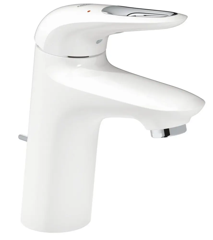 Grohe Eurostyle - Wastafelkraan S, Moon White/chroom 33558LS3 1 Grohe Eurostyle - Wastafelkraan S, Moon White/chroom 33558LS3
