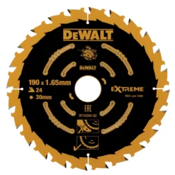 DeWALT Toebehoren - Cirkelzaagblad 190 X 30 Mm, 24 Tanden DT10304