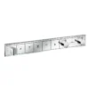 Hansgrohe RainSelect - Afbouwdeel Voor Thermostatische Douchekraan Voor 5 Functies, Chroom 15358000