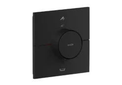 Axor ShowerSelect ID - Thermostatische Inbouwkraan, Voor 2 Functies, Mat Zwart 36753670