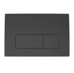 Geberit Delta50 - Bedieningsplaat, Mat Zwart 115.119.14.1