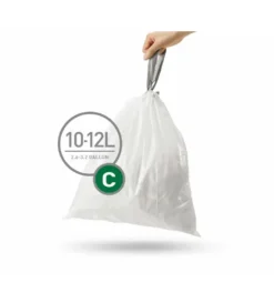 Simplehuman Accessoires - Afvalzakken 10-12 L, Type C, 20 St CW0162