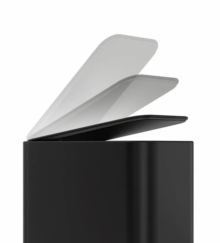 Simplehuman Afvalemmers - Afvalbak 5 L, Met Tasvak, Matzwart CW2101 5 Simplehuman Afvalemmers - Afvalbak 5 L, Met Tasvak, Matzwart CW2101 - Afbeelding 5