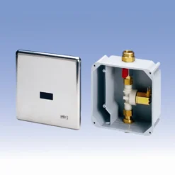 Sanela Sensor Douches - Roestvrijstalen Bediening Met ALS Infrarood Elektronica, Voor 1 Waterstraal, Netvoeding SLS 01AK -Sanitino Winkel d0f702cefc41743d7fab59a7