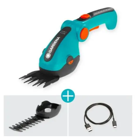 Gardena - 3,6 V ACCU-gras- En Buxusschaar ComfortCut Li, Geïntegreerde Accu, Lader 9888-20 2 Gardena - 3,6 V ACCU-gras- En Buxusschaar ComfortCut Li, Geïntegreerde Accu, Lader 9888-20 - Afbeelding 2