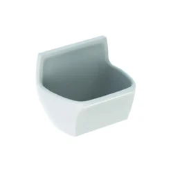 Geberit Quelle - Hangende Uitstortgootsteen, 45x34 Cm, Wit 367200000