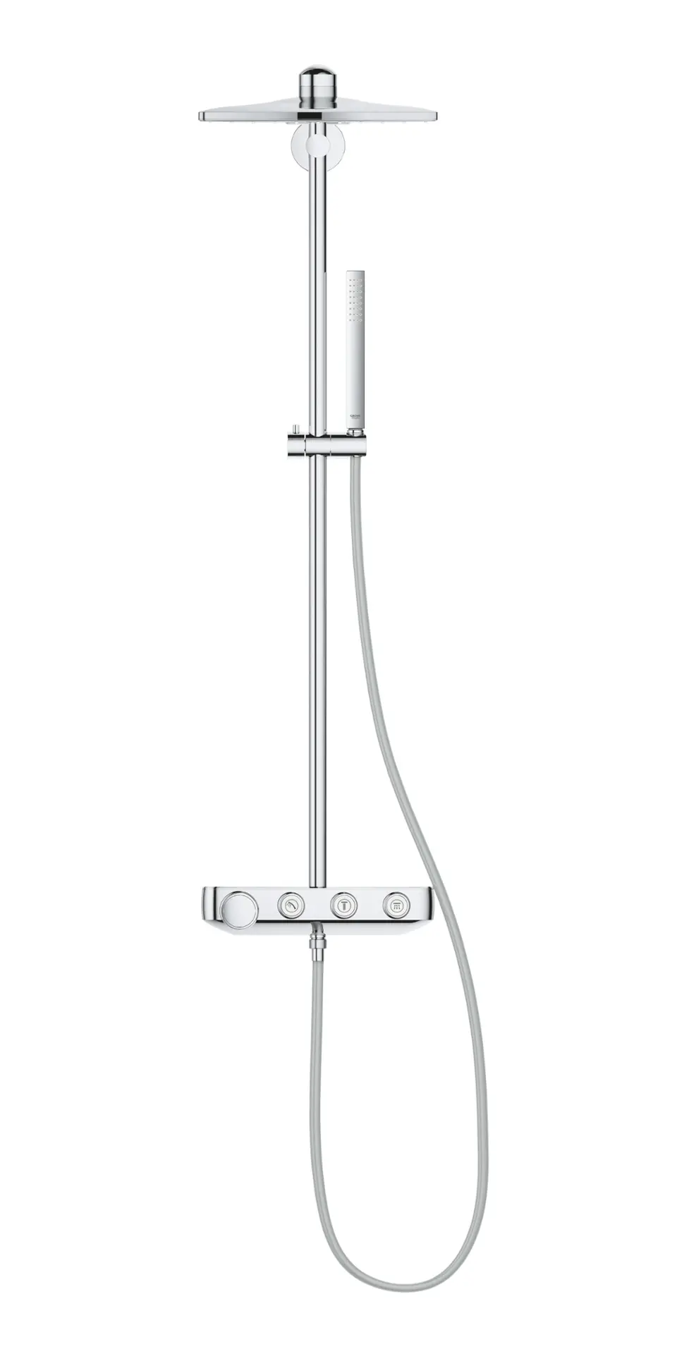 Grohe Euphoria SmartControl - Doucheset Cubo Duo 310 Met Thermostaat, 2-jets, Chroom 26508000 3 Grohe Euphoria SmartControl - Doucheset Cubo Duo 310 Met Thermostaat, 2-jets, Chroom 26508000 - Afbeelding 3