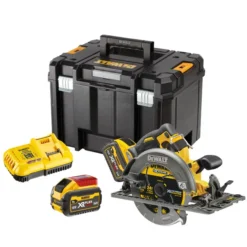 DeWALT Gereedschap - 54V ACCU-cirkelzaag 190 Mm, 2x Accu 9,0 Ah FLEXVOLT, Lader DCS579X2