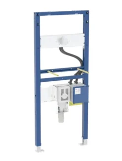Geberit Duofix - Wastafelmontage-element, 130 Cm, Voor Wandmengkraan Met Functiebox En Inbouw-stankafsluiter 111.561.00.2