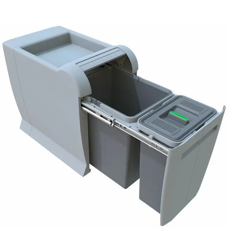 Elletipi City - Ingebouwde Afvalbak, Verdeeld, 26 L PTA 3045A 1 Elletipi City - Ingebouwde Afvalbak, Verdeeld, 26 L PTA 3045A