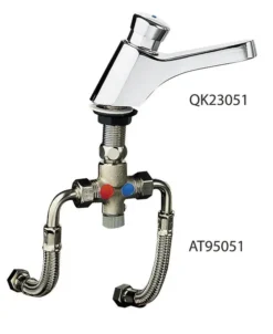 Sapho Toebehoren - Temperatuurregeling Voor Staande Wastafelkranen 1/2", Chroom AT95051 -Sanitino Winkel d4d4996754811ac1b0f3be23