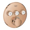 Grohe Grohtherm SmartControl - Afdekset Voor Douchethermostaat, 3 Functies, Warm Sunset 29121DA0