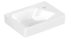 Villeroy & Boch Architectura - Wastafel 36x27 Cm, Met Overloop, Kraangat Rechts, Alpine Wit 43863601
