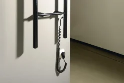 Sapho Verwarming - Elektrisch Handdoekdroger Karbo 40x112 Cm, Mat Zwart KB904 -Sanitino Winkel d77b66488c7363a472b6d2c1