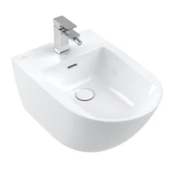 Villeroy & Boch Subway 3.0 - Hangend Bidet 560x375 Mm, Met Overloop, Met Kraangat, Alpine Wit 44700001