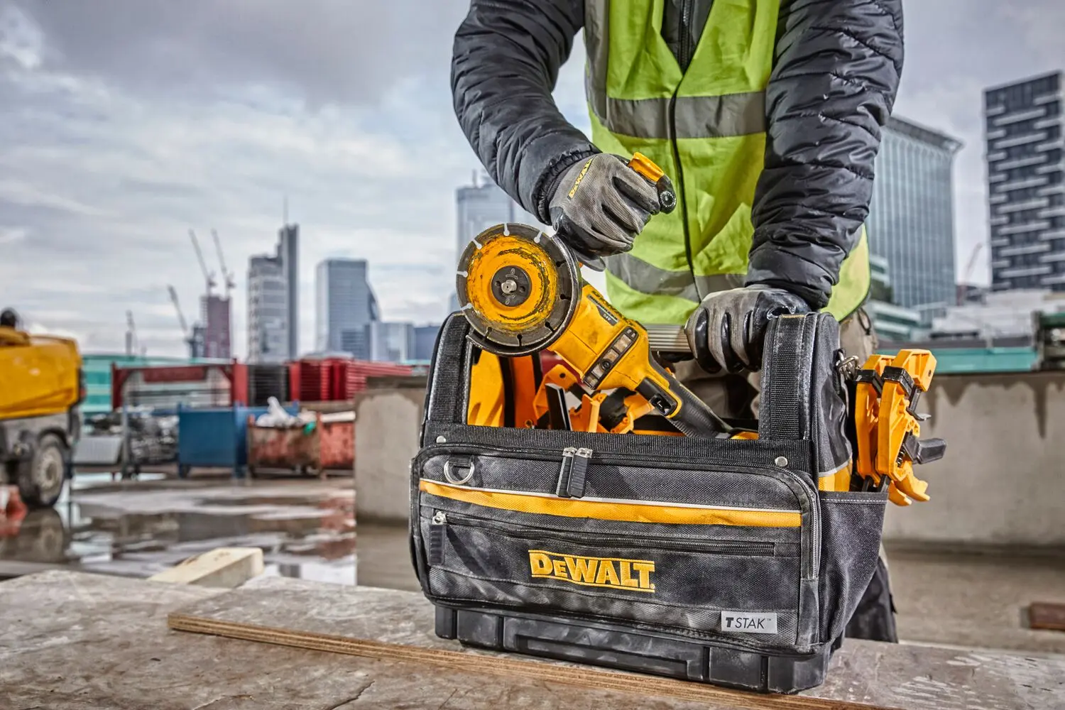 DeWALT Toebehoren - Gereedschapstas TSTAK, Open DWST82990-1 7 DeWALT Toebehoren - Gereedschapstas TSTAK, Open DWST82990-1 - Afbeelding 7