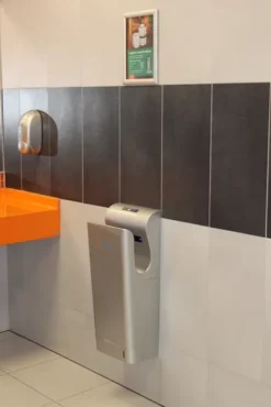 Jet Dryer Handdrogers - Jet Handdroger Style, ABS Kunststof, Zilver 8596220002693 -Sanitino Winkel d8183f14d5bb7b75916c1a6e