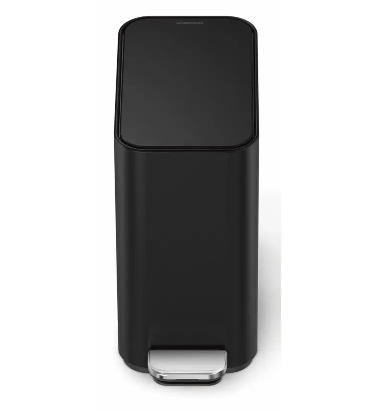 Simplehuman Afvalemmers - Afvalbak 5 L, Met Tasvak, Matzwart CW2101 3 Simplehuman Afvalemmers - Afvalbak 5 L, Met Tasvak, Matzwart CW2101 - Afbeelding 3