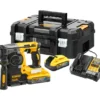 DeWALT Gereedschap - 18V ACCU Combihamer SDS Plus, 2x Accu 5,0 Ah POWERSTACK, Oplader DCH273H2T